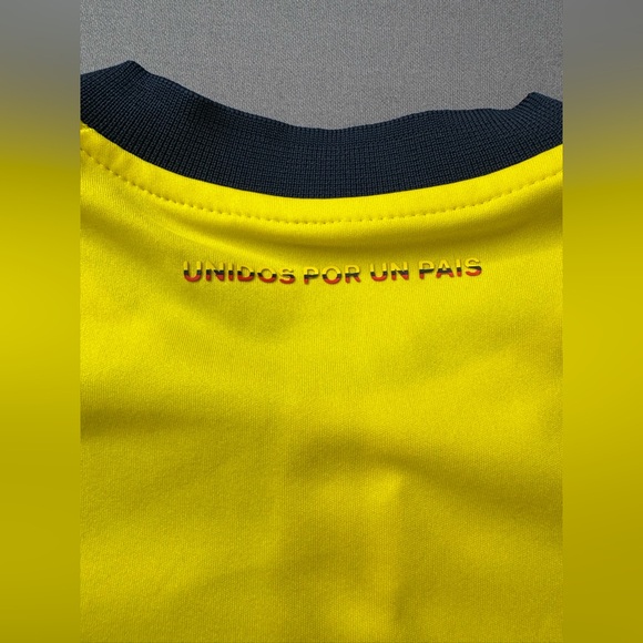 Adidas Colombia National Football Team Soccer Jersey UK 15-16y US XL #998 - Picture 8 of 9